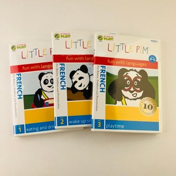 Little Pim French DVD 3 Disc Set PBS - Picture 3 of 9